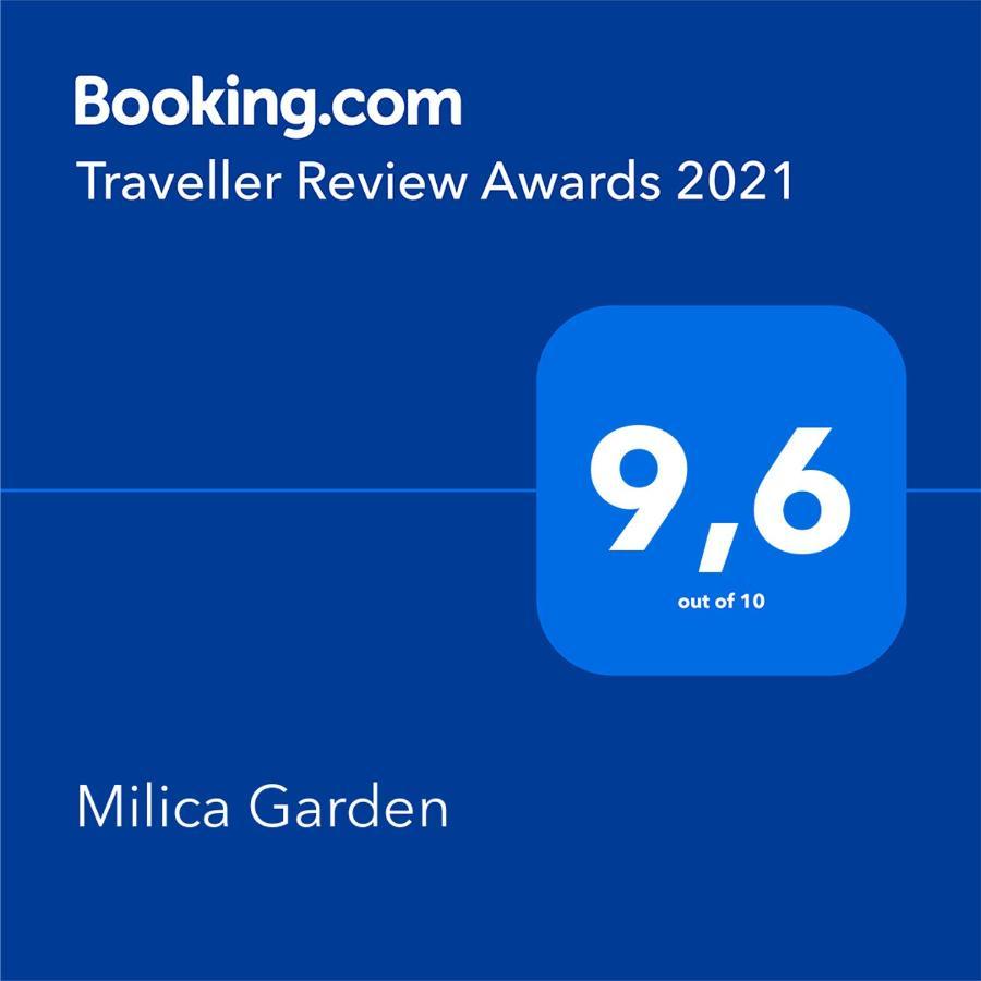 Milica Garden Apartman Prvic Sepurine Kültér fotó